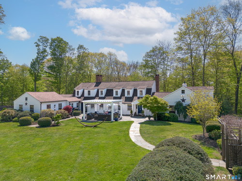 Antique single family home for sale located at 40 Hill Brook Lane, Fairfield, CT 06824