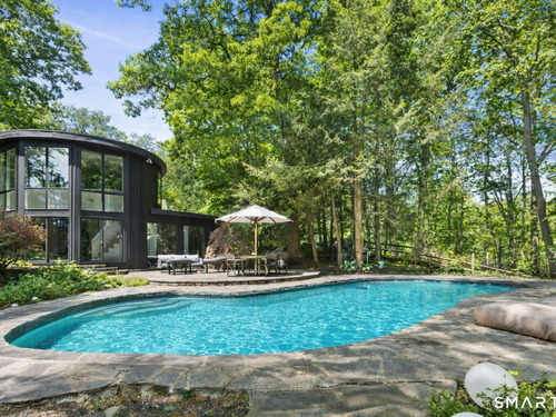 Contemporary single family home for sale located at 195 Steep Hill Road, Weston, CT 06883