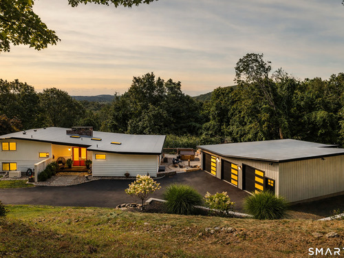 Contemporary single family home for sale located at 145 Pine Hill Road, New Fairfield, CT 06812