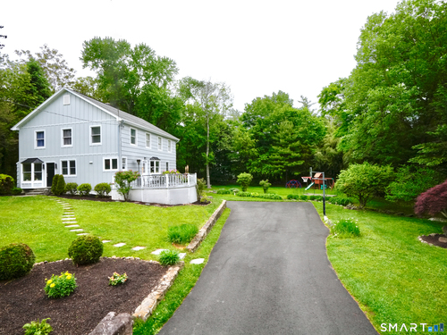 Waterfront single family home for sale located at 2 Rising Road, Norwalk, CT 06850