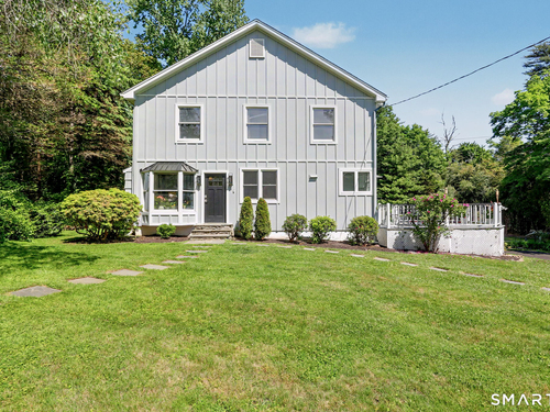 Waterfront single family home for sale located at 2 Rising Road, Norwalk, CT 06850