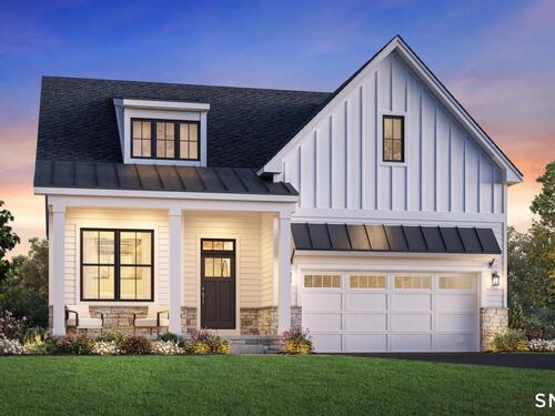Contemporary new construction single family home for sale located at 1 Holly Ridge Way, lot #8, Danbury, CT 06810