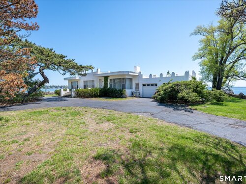 Waterfront single family home for sale located at 250 Davenport Drive, Stamford, CT 06902