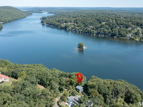 Waterfront single family home for sale located at 51 Cornell Road, Danbury, CT 06811