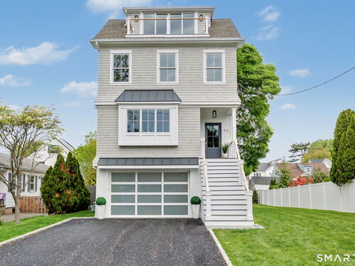 New construction single family home for sale located at 96 Clinton Street, Fairfield, CT 06824