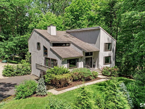 Contemporary single family home for sale located at 80 East Ridge Road, Stamford, CT 06903