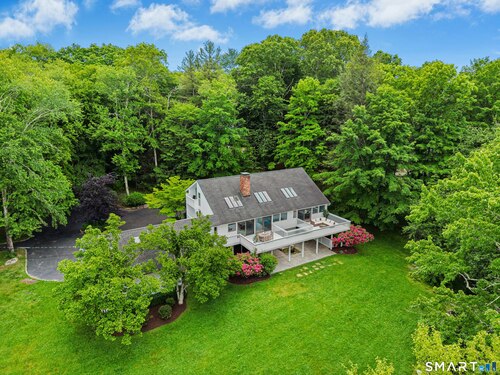 Contemporary single family home for sale located at 38 Old Redding Road, Weston, CT 06883