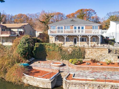 Waterfront single family home for sale located at 192 Frenchtown Road, Bridgeport, CT 06606