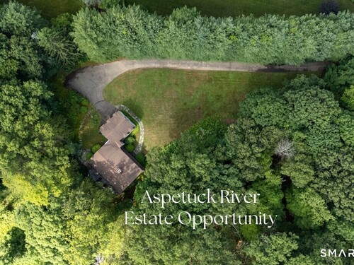 Waterfront single family home for sale located at 36 Lyons Plain Road, Westport, CT 06880