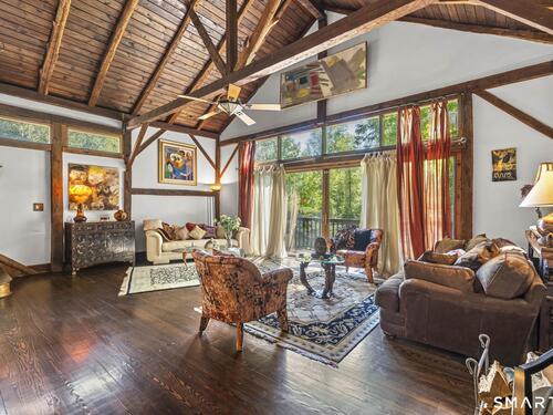 Waterfront contemporary antique single family home for sale located at 2596 High Ridge Road, Stamford, CT 06903