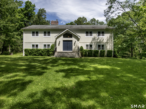 Contemporary single family home for sale located at 50 Ravenwood Drive, Weston, CT 06883