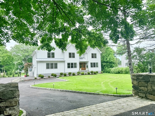 New construction single family home for sale located at 1076 Westover Road, Stamford, CT 06902