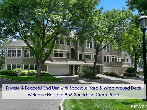  townhouse condo for sale located at 936 South Pine Creek Road, 936, Fairfield, CT 06824