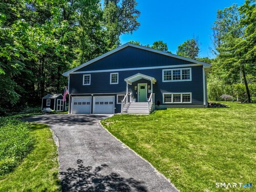 Contemporary single family home for sale located at 3 Ledgewood Drive, Sherman, CT 06784