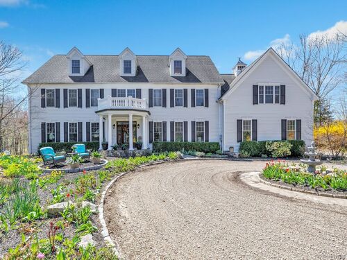 Waterfront single family home for sale located at 25 Starrs Ridge Road, Redding, CT 06896