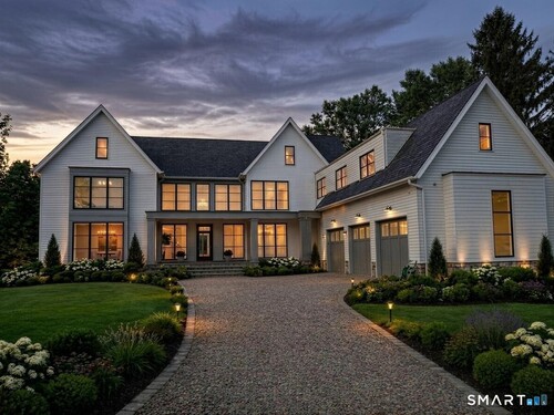 Contemporary new construction single family home for sale located at 9 Over Rock Lane, Westport, CT 06880