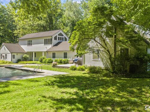 Waterfront single family home for sale located at 211 Newtown Turnpike, Wilton, CT 06897