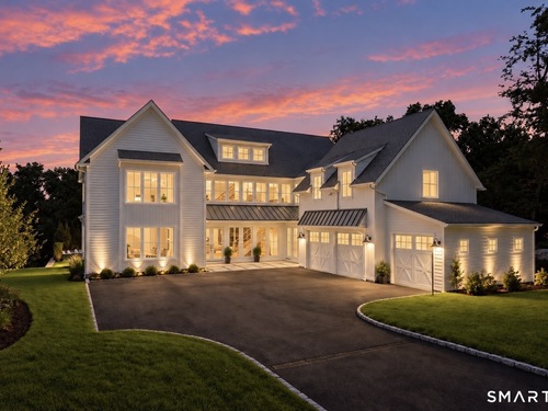 New construction single family home for sale located at 13 Edgemarth Hill Road, Westport, CT 06880