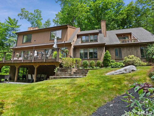 Contemporary single family home for sale located at 15 Merwin Brook Road, Brookfield, CT 06804