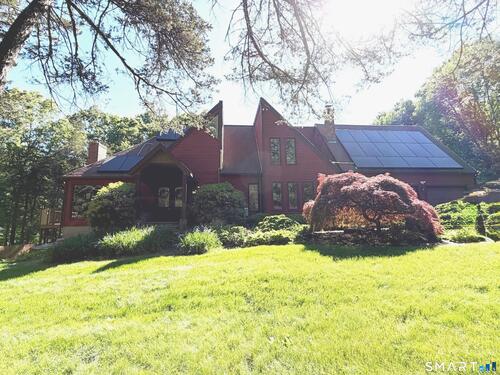 Contemporary single family home for sale located at 117 Brushy Hill Road, Newtown, CT 06470