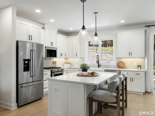 New construction townhouse condo for sale located at 14 Bramble Way, homesite #34, Brookfield, CT 06804