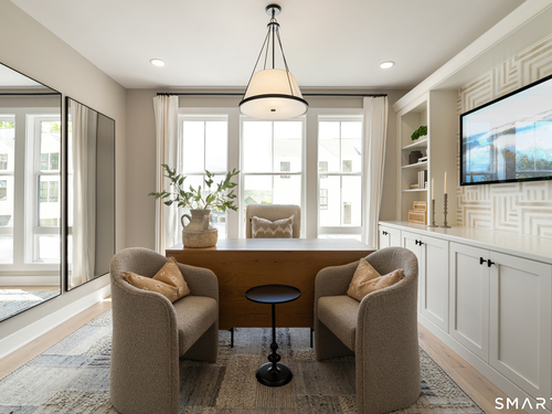 New construction townhouse condo for sale located at 14 Bramble Way, homesite #34, Brookfield, CT 06804