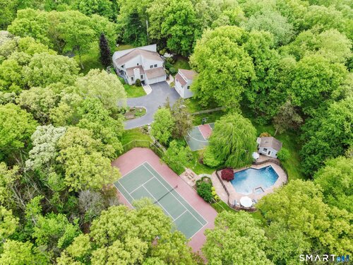 Contemporary single family home for sale located at 7 White Oak Lane, Weston, CT 06883