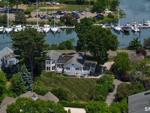 Waterfront contemporary single family home for sale located at 16 Harbor Road, Westport, CT 06880