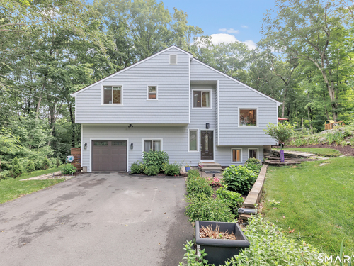 Contemporary single family home for sale located at 110 Bart Road, Monroe, CT 06468