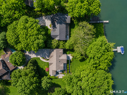 Waterfront single family home for sale located at 36 Otter Trail, Westport, CT 06880