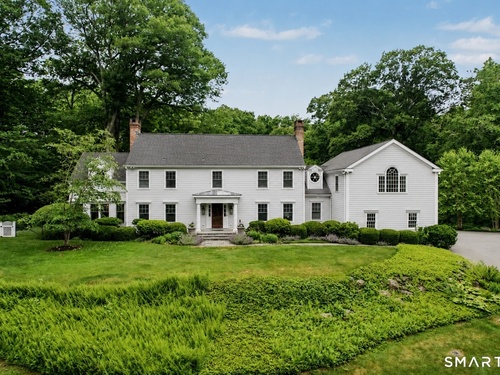 Waterfront single family home for sale located at 108 Logan Road, New Canaan, CT 06840