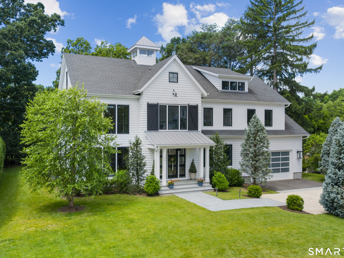Contemporary single family home for sale located at 148 Douglas Road, New Canaan, CT 06840