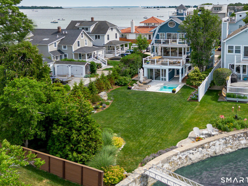 Waterfront single family home for sale located at 63 Neptune Avenue, Norwalk, CT 06854