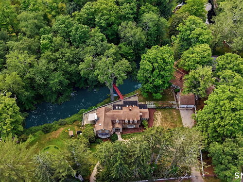 Waterfront antique single family home for sale located at 44 Redding Road, Easton, CT 06612