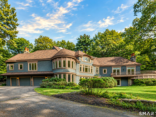 Waterfront contemporary single family home for sale located at 115 Limekiln Road, Redding, CT 06896