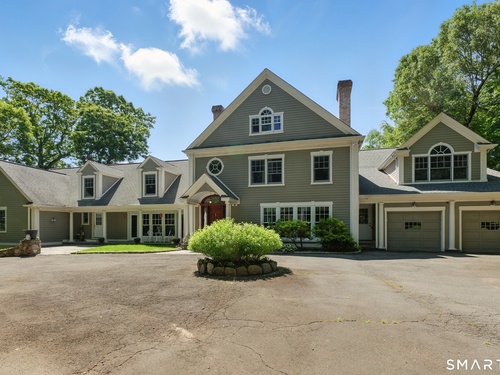 Contemporary single family home for sale located at 91 Dogwood Lane, Stamford, CT 06903