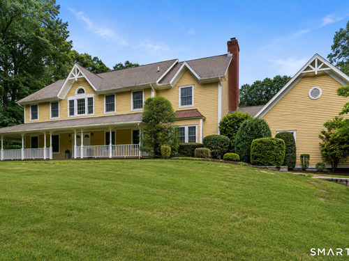 Waterfront single family home for sale located at 36 Rockhouse Road, Wilton, CT 06897
