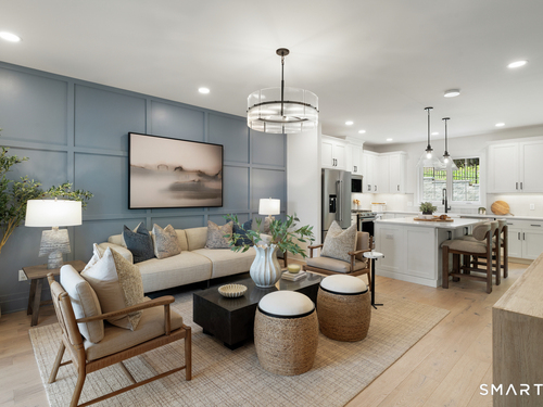 New construction townhouse condo for sale located at 2 Bramble Way, homesite #28, Brookfield, CT 06804