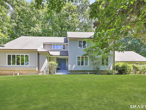 Contemporary single family home for sale located at 29 Foxwood Road, Trumbull, CT 06611