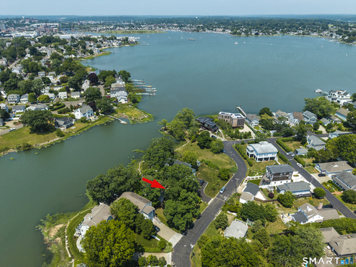 Waterfront single family home for sale located at 7 Channel Avenue, Norwalk, CT 06854