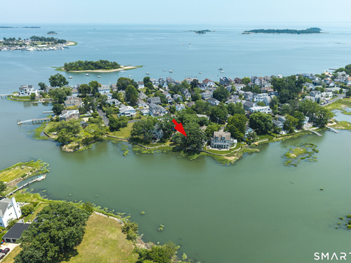 Waterfront single family home for sale located at 7 Channel Avenue, Norwalk, CT 06854
