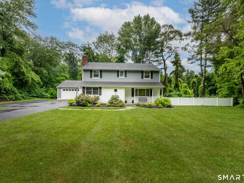Waterfront single family home for sale located at 40 Ivy Hill Road, Ridgefield, CT 06877
