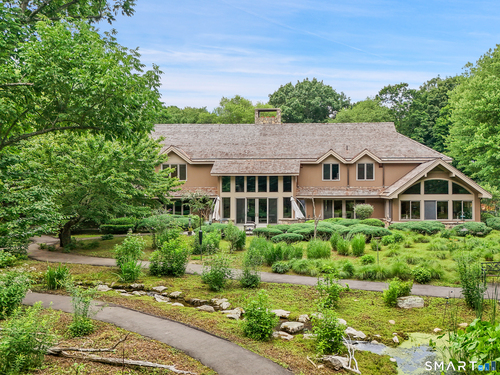 Contemporary single family home for sale located at 30 Oenoke Lane, New Canaan, CT 06840
