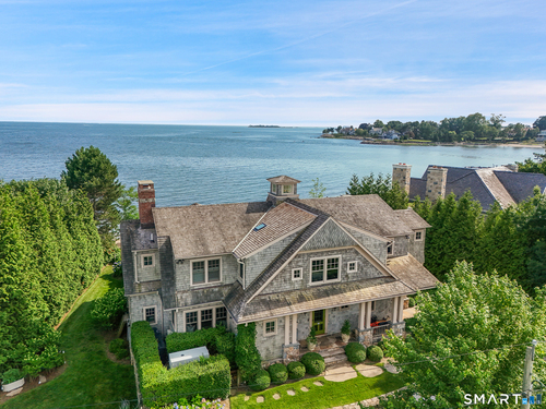 Waterfront single family home for sale located at 52 Compo Mill Cove, Westport, CT 06880
