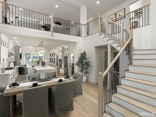 New construction townhouse condo for sale located at 6 Elmwood Court, homesite #18, Brookfield, CT 06804