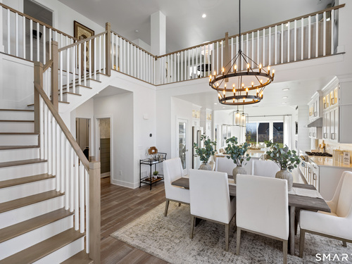 New construction townhouse condo for sale located at 6 Elmwood Court, homesite #18, Brookfield, CT 06804