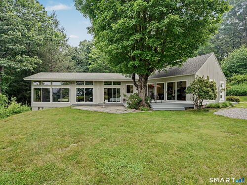 Contemporary single family home for sale located at 9 Neds Lane, Ridgefield, CT 06877