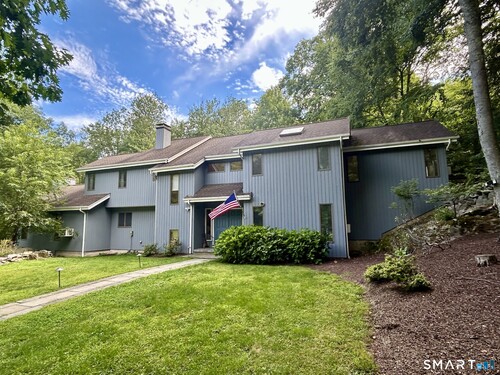 Contemporary single family home for sale located at 4 Deerfield Road, Brookfield, CT 06804
