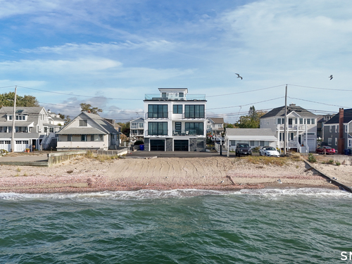 Waterfront contemporary single family home for sale located at 2268 Fairfield Beach Road, Fairfield, CT 06824