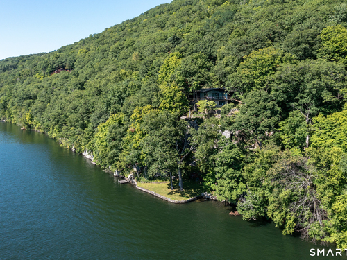 Waterfront single family home for sale located at 40 Sunset Drive, Sherman, CT 06784